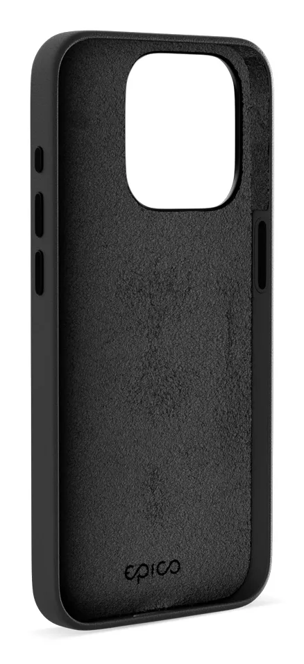 Epico Mag+ Leather Case, iPhone 16 Pro Max - fodral, Svart