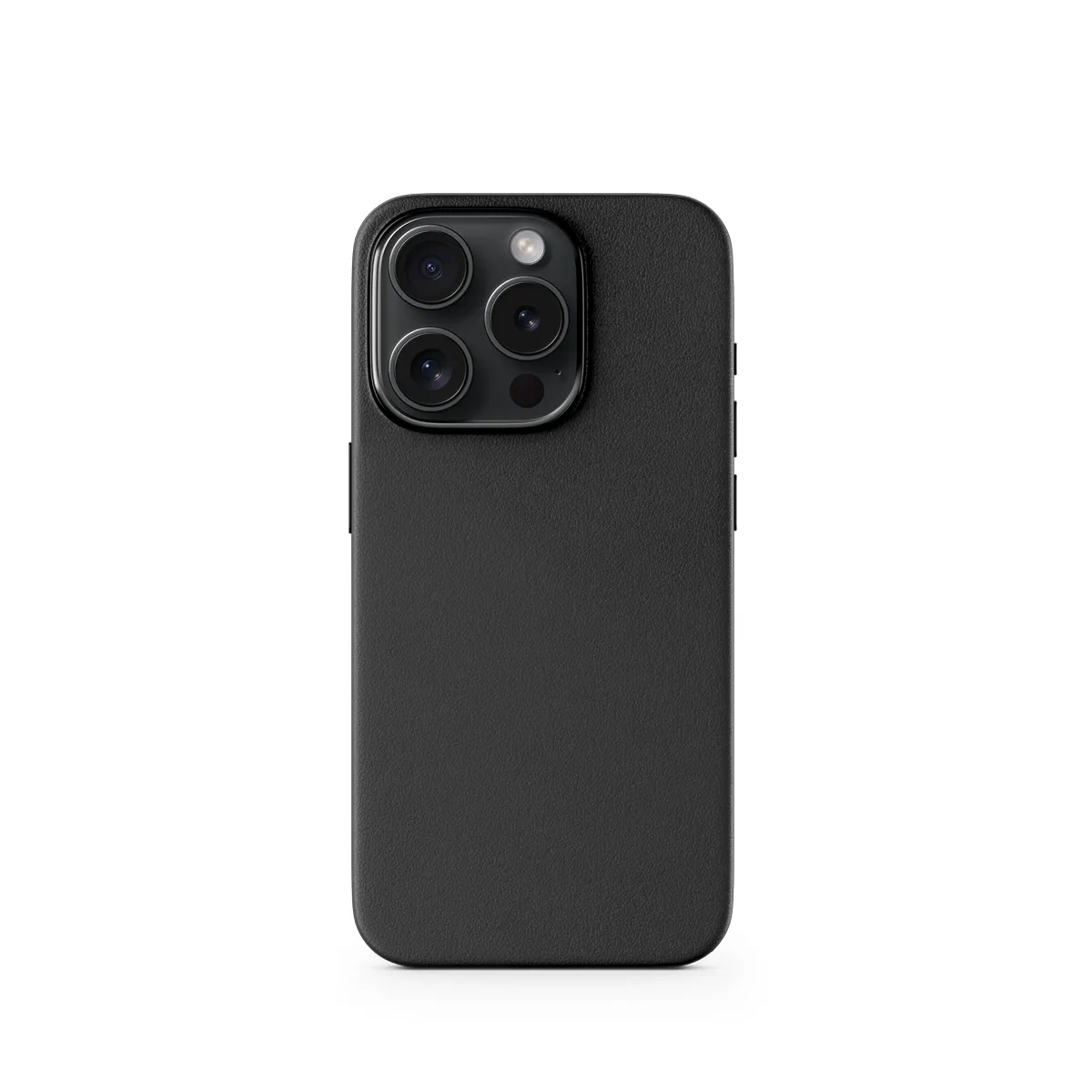 Epico Mag+ Leather Case, iPhone 16 Pro Max - fodral, Svart