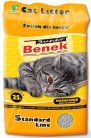 Super Benek Compact Natural Active Bentonite Clumping Cat Litter, Dust-free, 25L