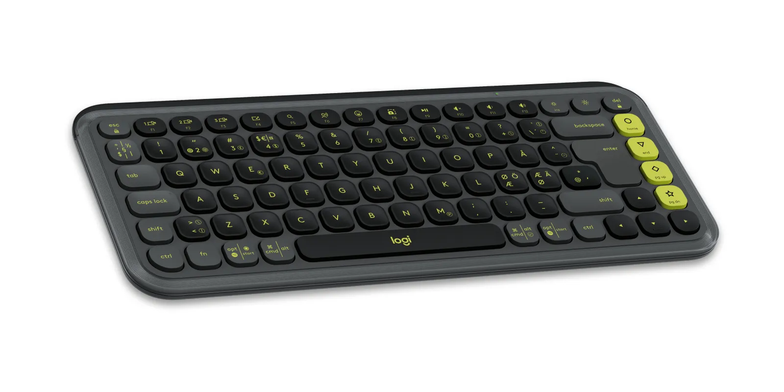 Logitech POP Icon Keys tr&aring;dl&ouml;st tangentbord, grafit