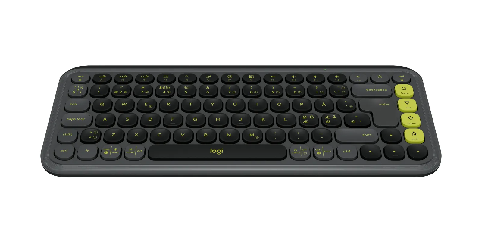 Logitech POP Icon Keys tr&aring;dl&ouml;st tangentbord, grafit