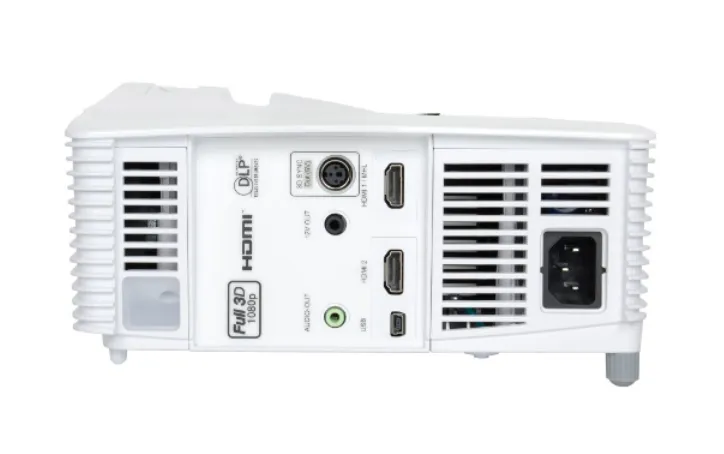 Optoma EH200ST - DLP-projektori - 3D - 3000 ANSI lumenia - 1920 x 1080 - 16:9 - HD 1080p - kiinte&auml;t short-throw -linssit