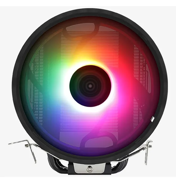 Aerocool PGS Rave 3 FRGB PWM 4P, 120 mm ARGB -prosessorij&auml;&auml;hdytin, musta