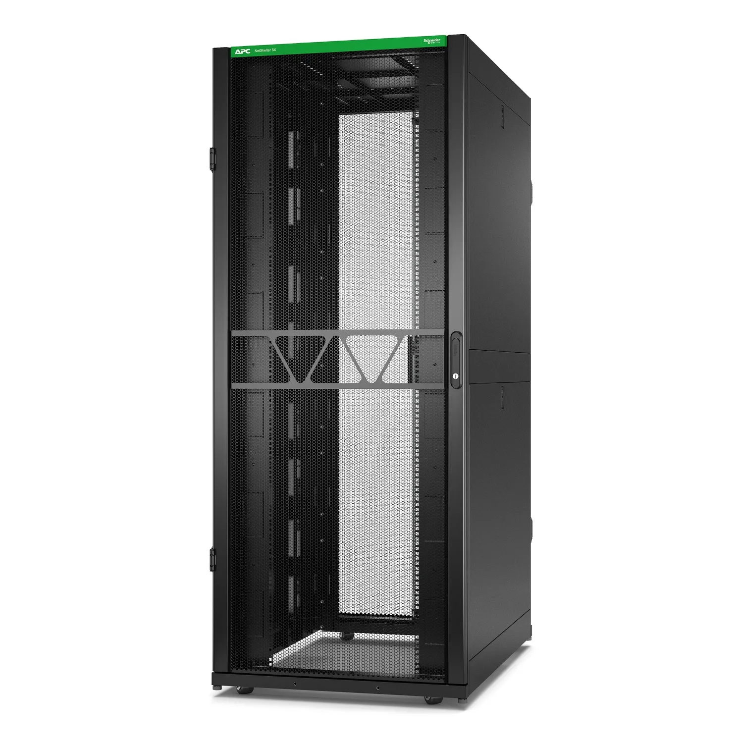 APC NetShelter SX Server Rack Gen 2 42U 1991H x 800W x 1200D mm w/ Sides Black