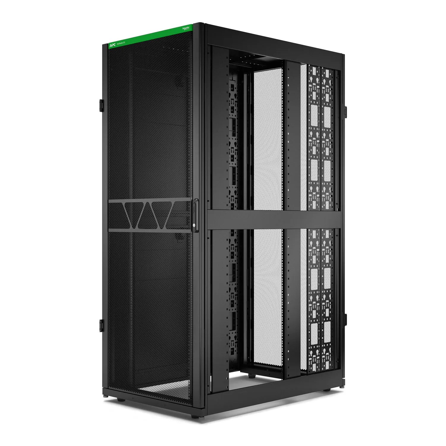 APC NetShelter SX Server Rack Gen 2 42U 1991H x 800W x 1200D mm w/ Sides Black