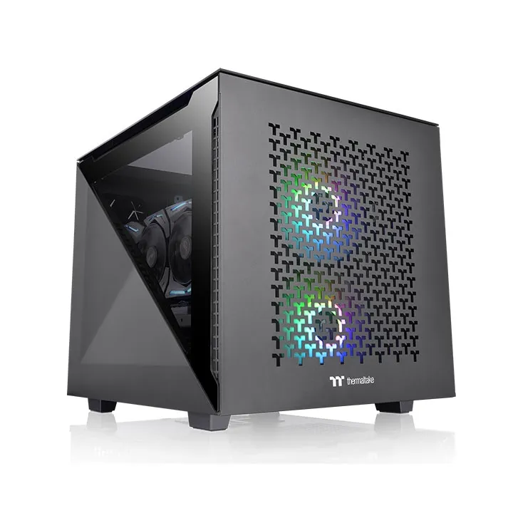 Thermaltake Divider 200 TG Air Micro - MicroTower case, window, Black
