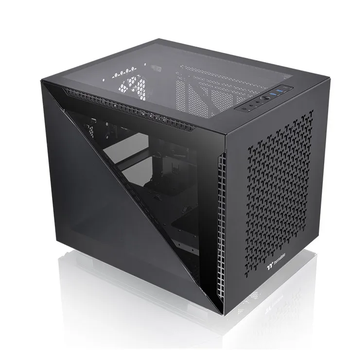 Thermaltake Divider 200 TG Air Micro - MicroTower case, window, Black