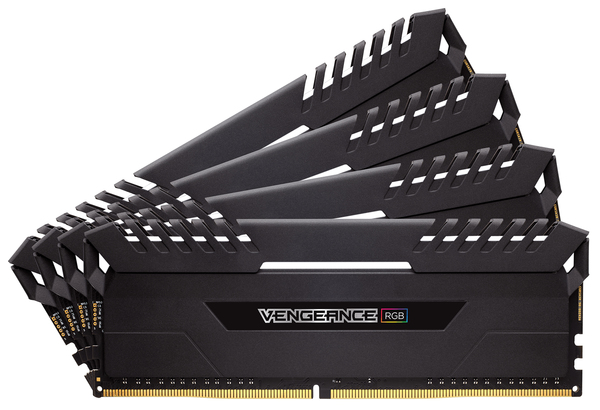 Corsair 16GB (2x8GB) Vengeance RGB, DDR4 3000MHz - Black