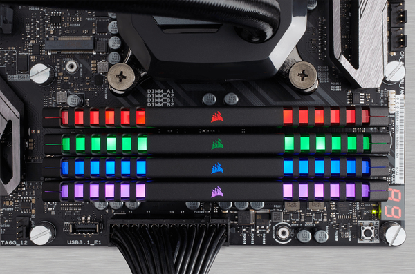 Corsair 16GB (2x8GB) Vengeance RGB, DDR4 3000MHz - Black
