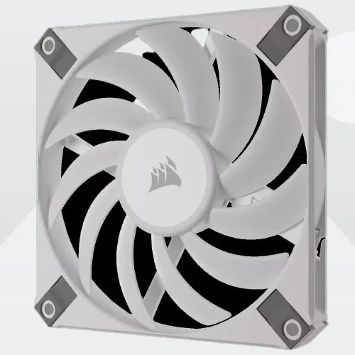 Corsair AF120 RGB Slim White Dual Pack, w/ Lightning Node Core