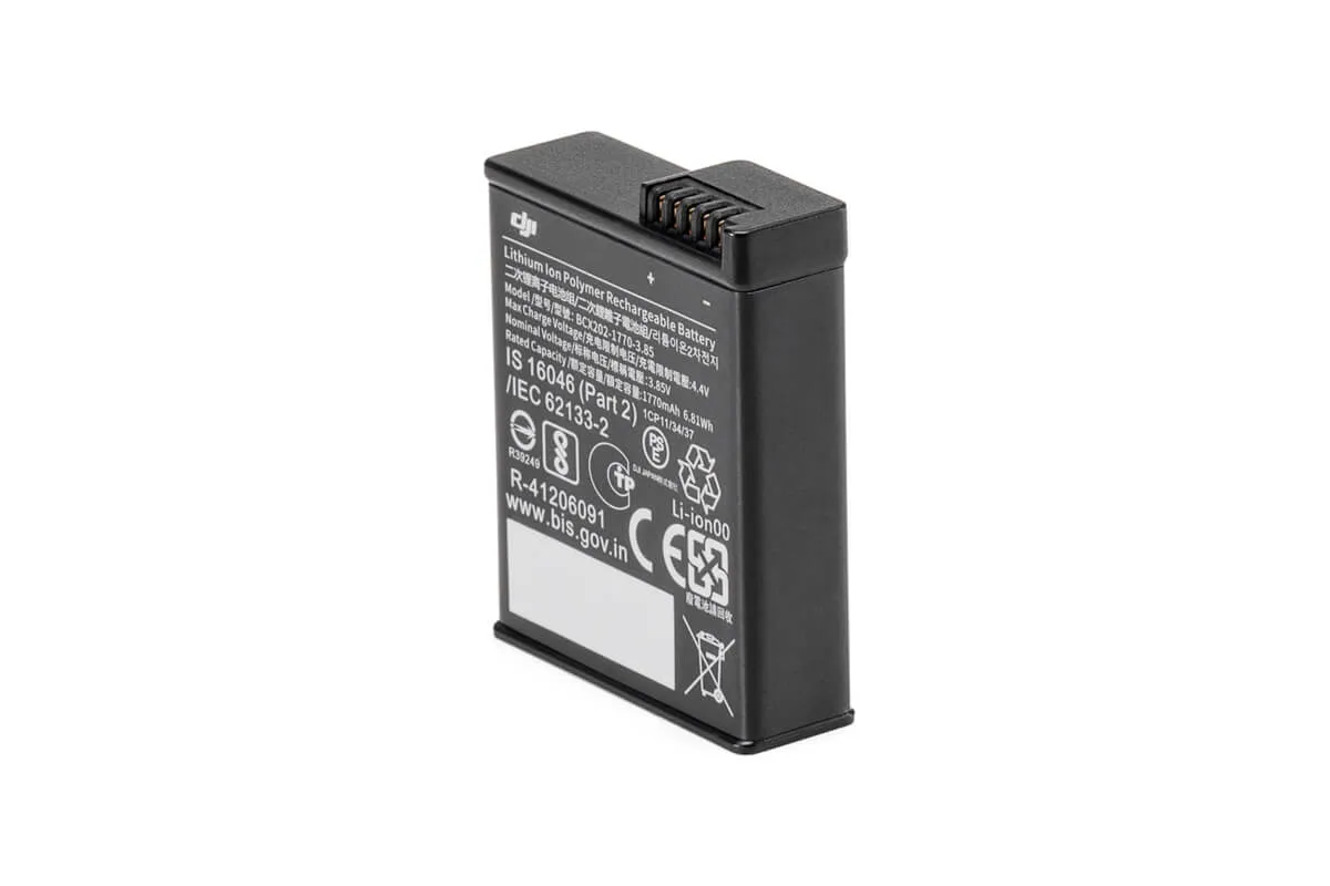 DJI Osmo Action 3, Extreme Battery