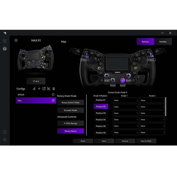 Conspit Max01 Formula - steering wheel