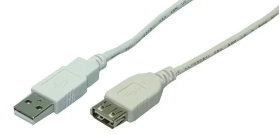 USB Kabel A -&gt; A St/Bu 3.00m g