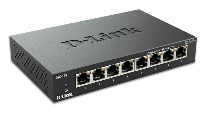 DLINK DGS-108/E  8-port Gigabit Switch
