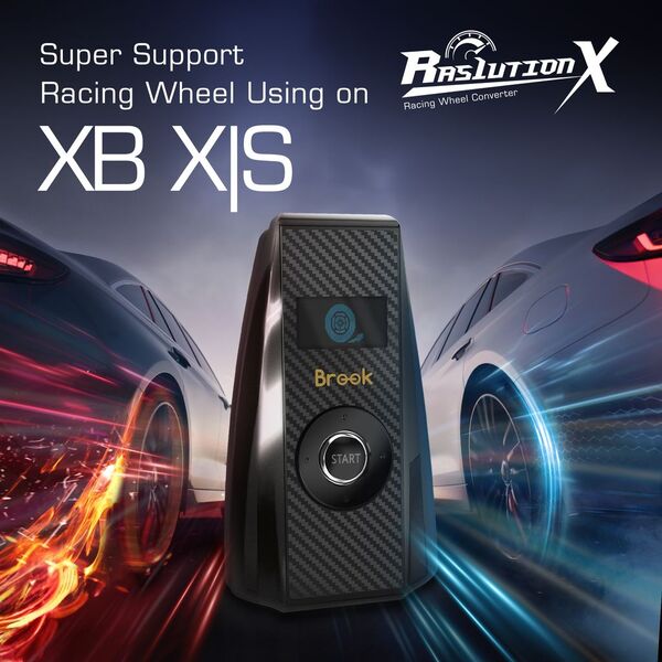 Brook Gaming Ras1ution X - Xbox series, One, 360 Sim-Racing Signal adapteri