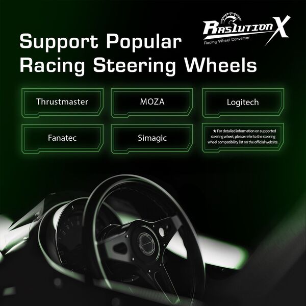 Brook Gaming Ras1ution X - Xbox series, One, 360 Sim-Racing Signal adapteri