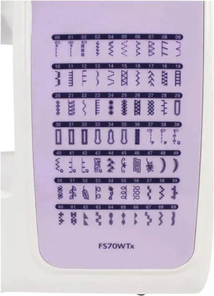 Brother FS70WTx Elektronisk symaskin, vit