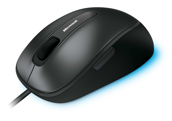Microsoft Comfort 4500 -hiiri, Musta