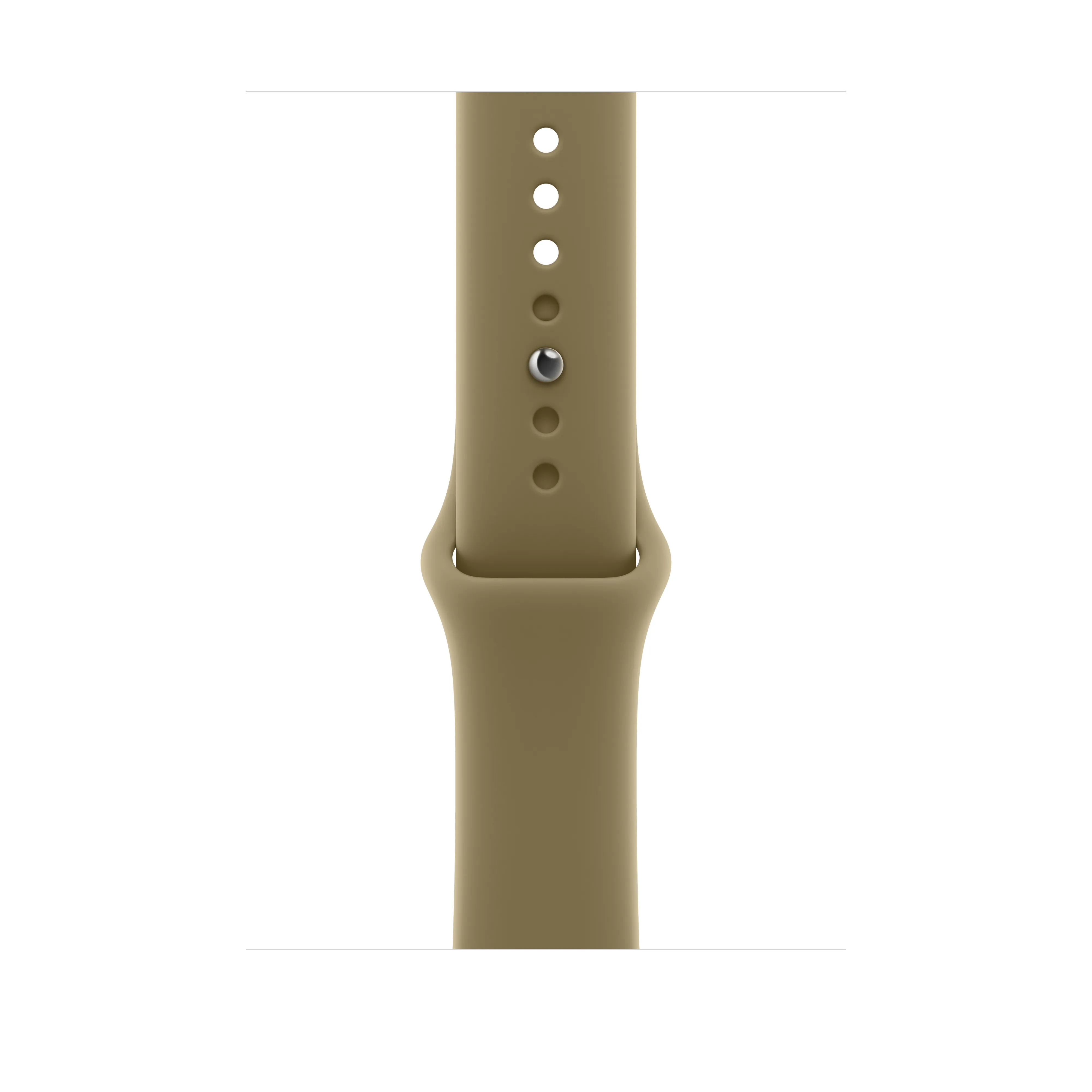 Apple Watch 46 mm -urheiluranneke, oliivinvihre&auml;, M/L