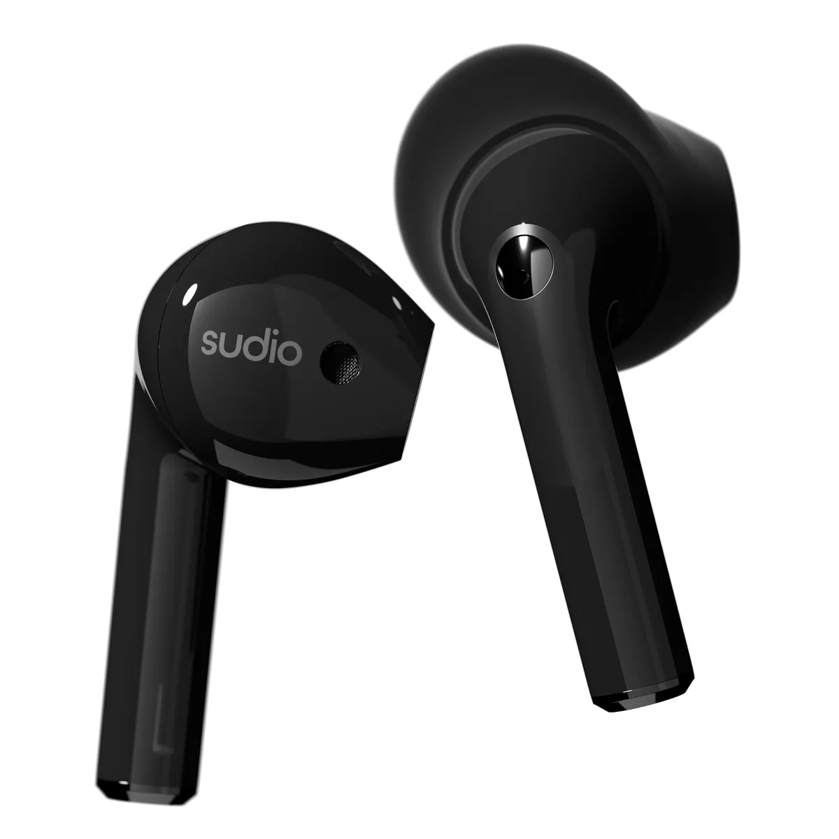 Sudio Nio True Wireless -langattomat nappikuulokkeet, musta