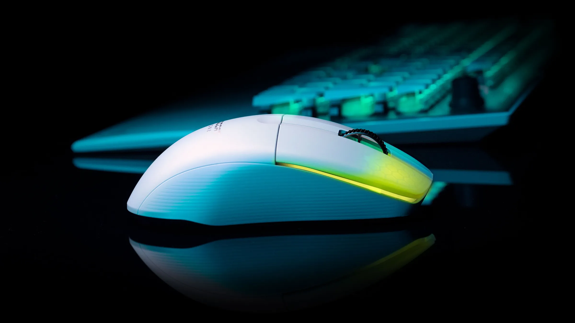 Roccat Kone Pro Air -langaton pelihiiri, valkoinen