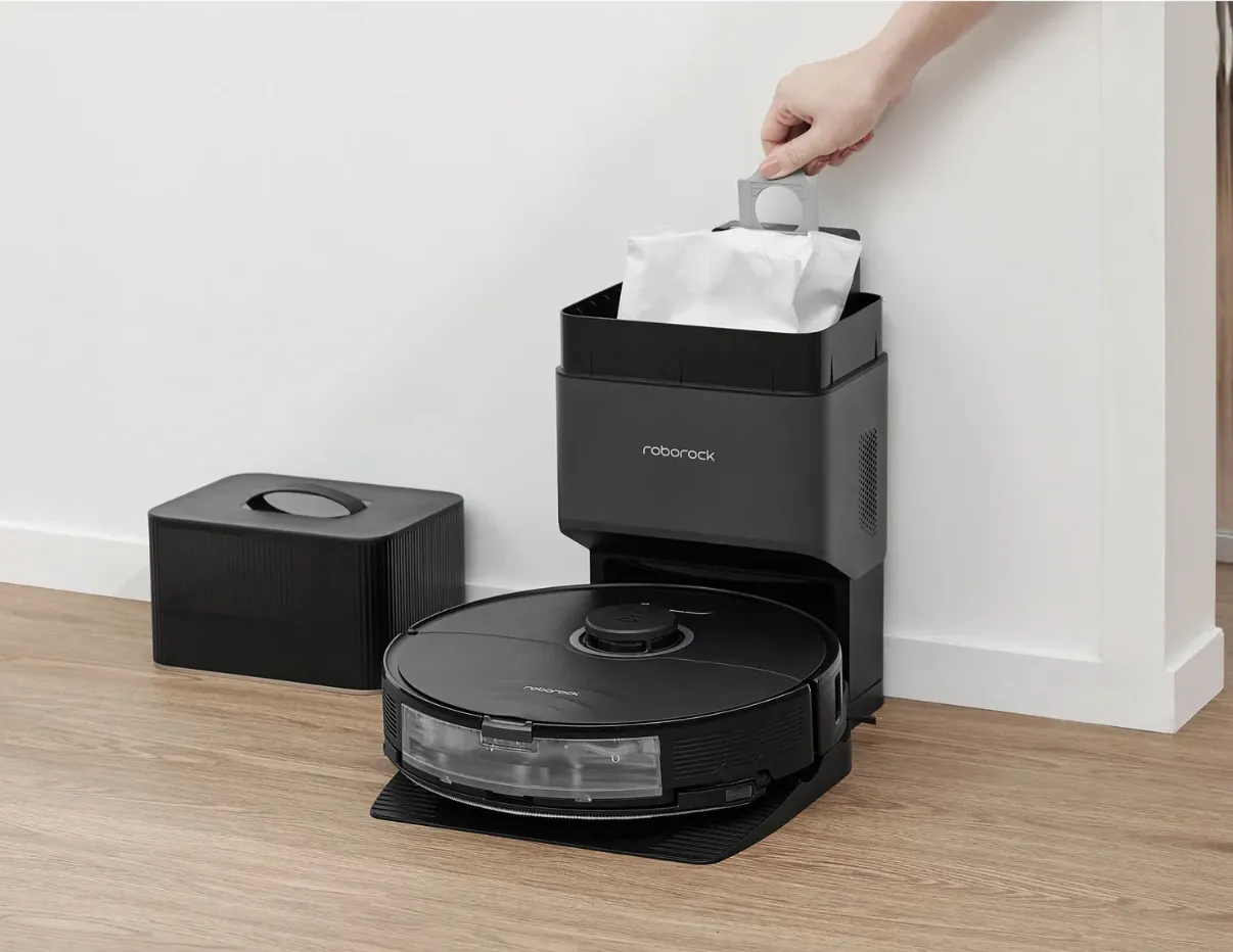Roborock S8+ Black - Robotic vacuumcleaner Roborock S8+ Black - Robotic vacuumcleaner