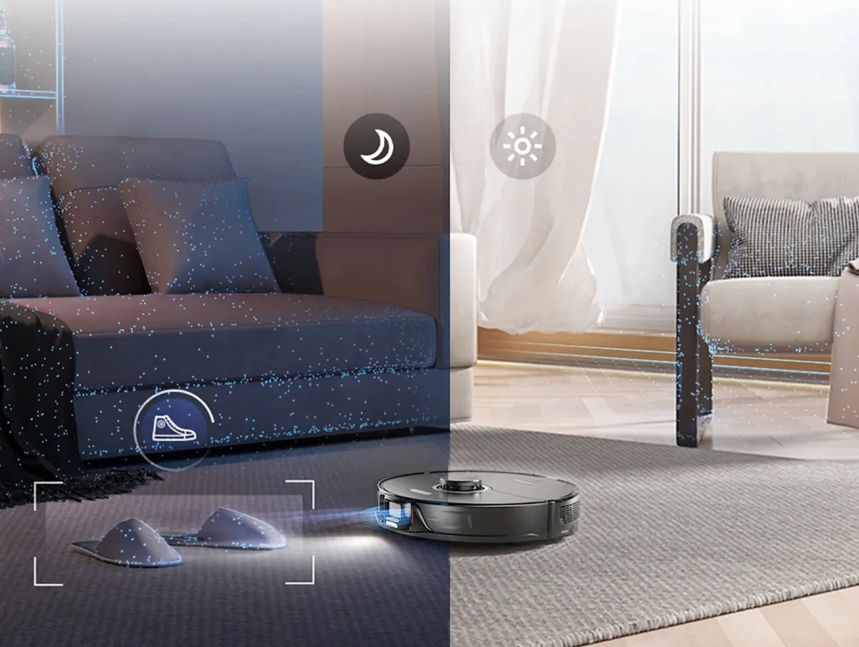 Roborock S8+ Black - Robotic vacuumcleaner Roborock S8+ Black - Robotic vacuumcleaner