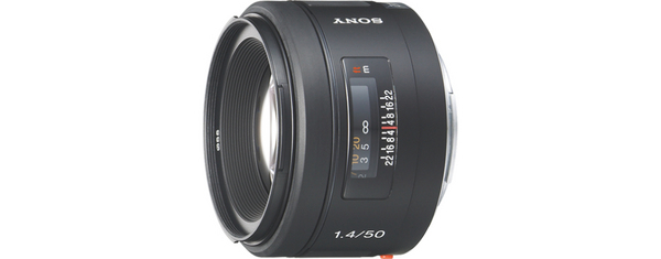 Sony 50mm f1.4 AF Lens