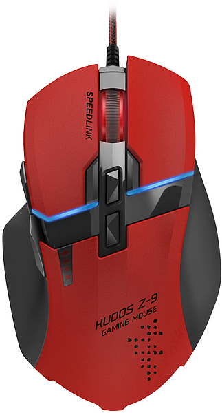 Speed Link Kudos Z-9 - Gaming mouse, red