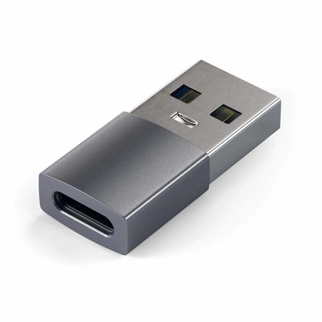 Satechi USB-A – USB-C - adapter, Grey