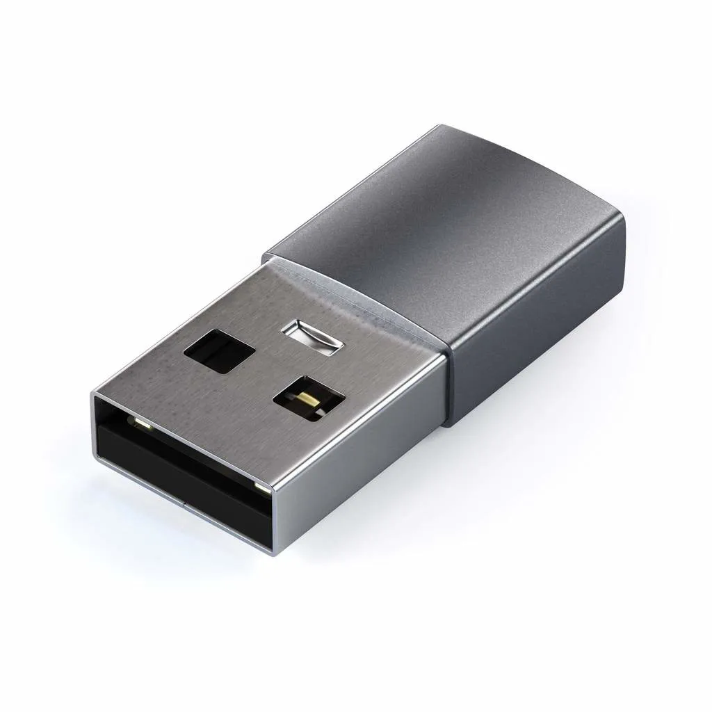 Satechi USB-A – USB-C - adapter, Grey