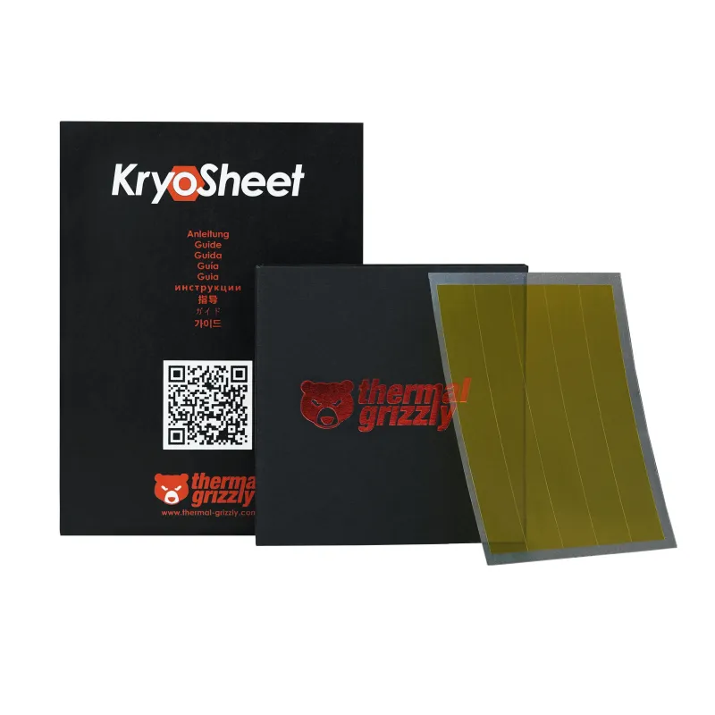 Thermal Grizzly KryoSheet TG-KS-44-37 44 x 37 x 0.2mm Thermal Pad, Anthracite