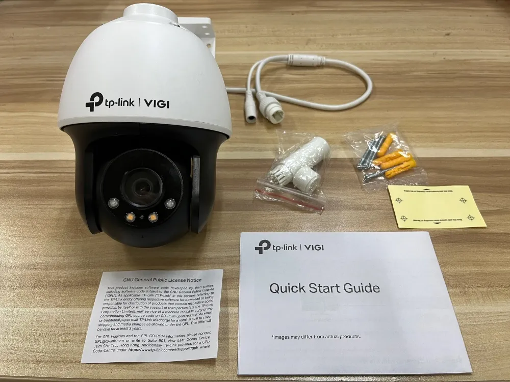 TP-Link VIGI C540 (4mm) 4MP Outdoor - Network security camera, Black, White