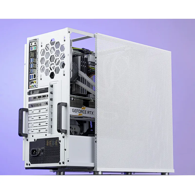 Jonsbo VR4, Full Mesh - midi case, white