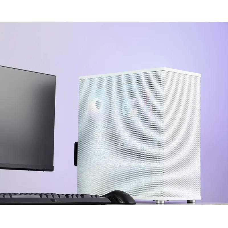Jonsbo VR4, Full Mesh - midi case, white