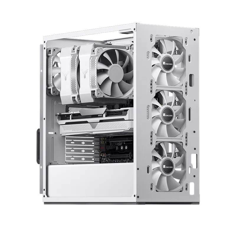 Jonsbo VR4, Full Mesh - midi case, white