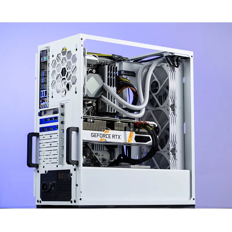Jonsbo VR4, Full Mesh - midi case, white