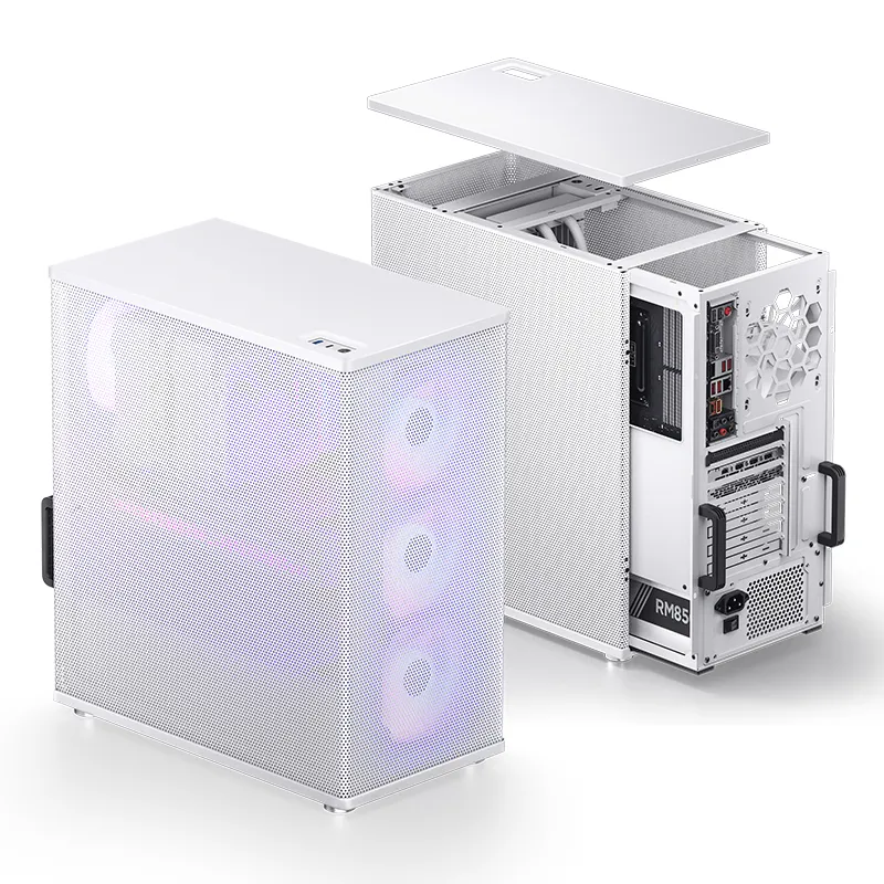 Jonsbo VR4, Full Mesh - midi case, white