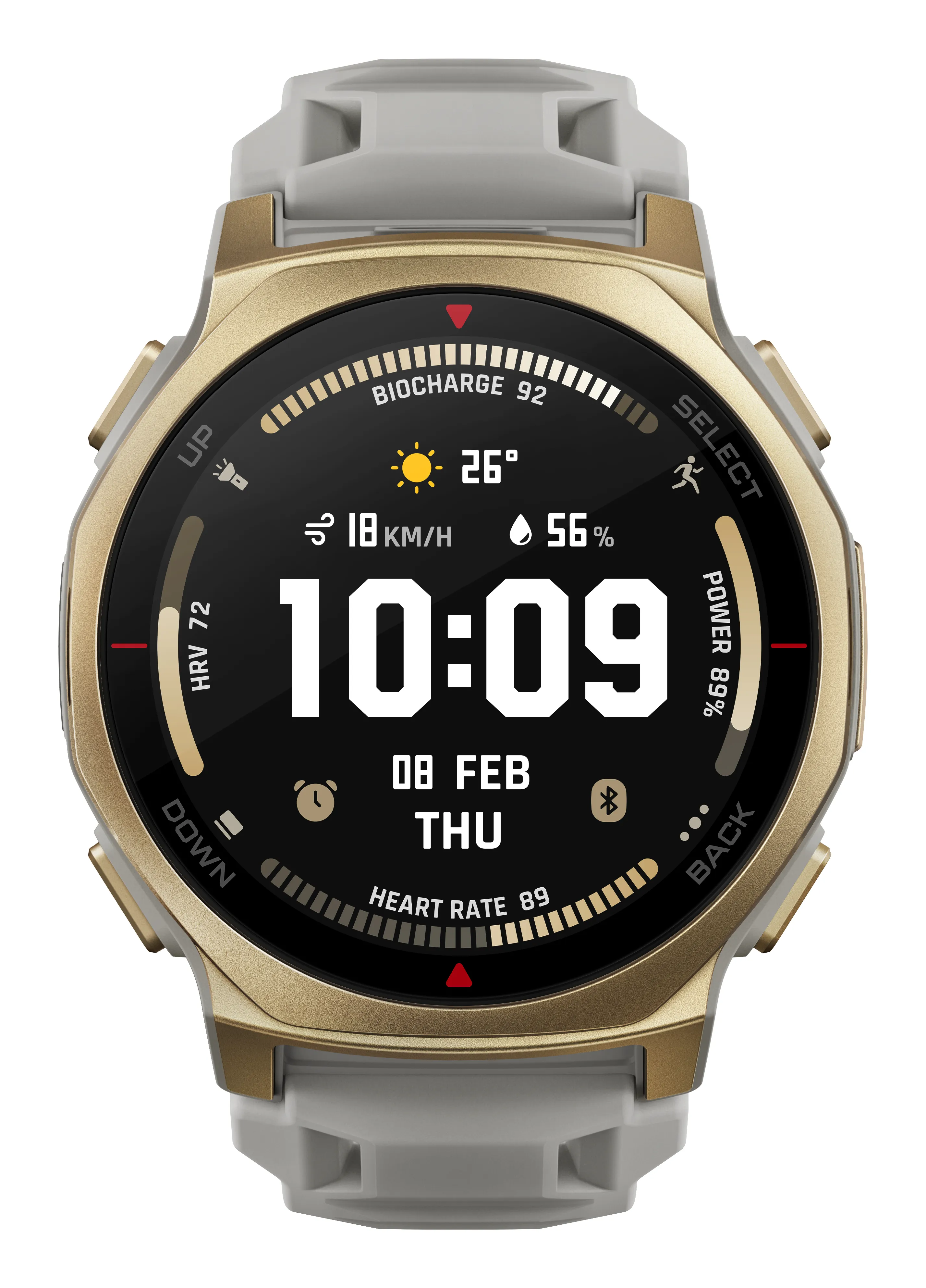 Amazfit T-Rex 3 Pro 44mm Smartwatch, Arctic Gold Amazfit T-Rex 3 Pro 44mm Smartwatch, Arctic Gold