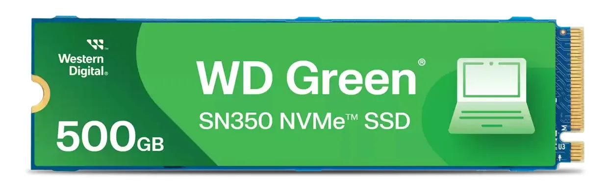 WD Green SN350 500 GB, PCIe 3.0, M.2 - SSD