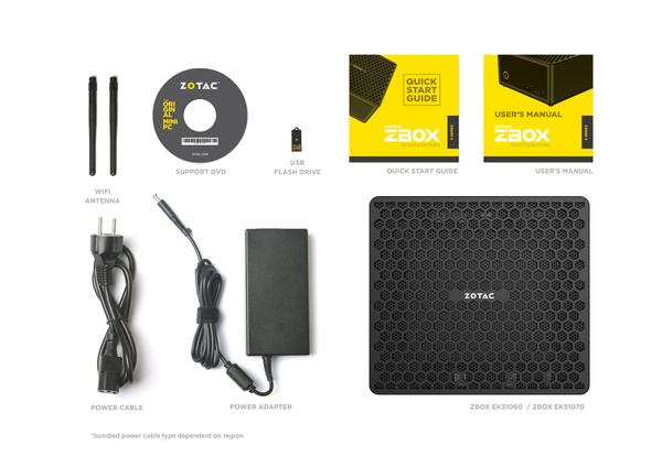 Zotac ZBOX EK51060, GeForce GTX 1060, Win 10