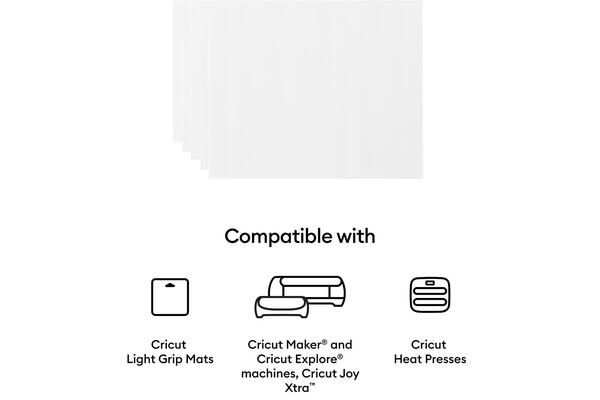 Cricut Joy Xtra Printable Iron-on Dark Fabric 3-pack A4