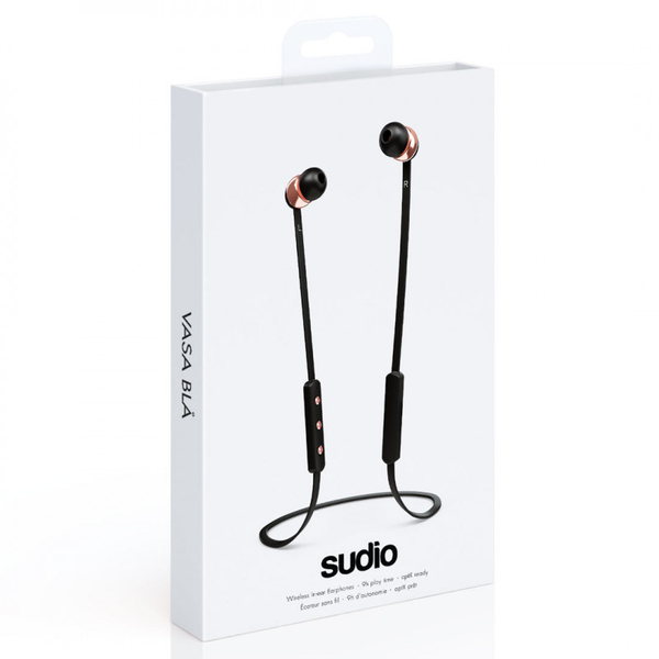 SUDIO VASA BL&Aring; (BT IN-EAR REGULAR BLACK)
