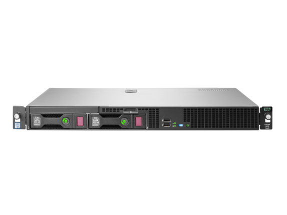 HPE ProLiant DL20 Gen9 G4560 2-Core 3.50GHz 3MB 8GB 1x8GB DDR4 UDIMM 2xNon-HotPlug 3.5in Dynamic SA B140i SATA 290W 1yr NBD