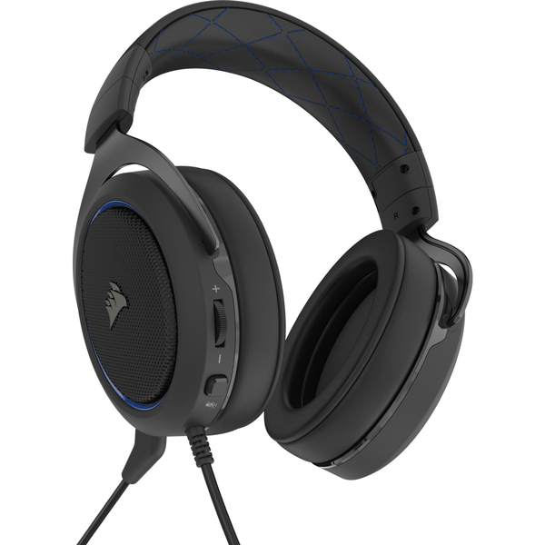 Corsair HS60 PRO Surround -pelikuulokkeet, blue