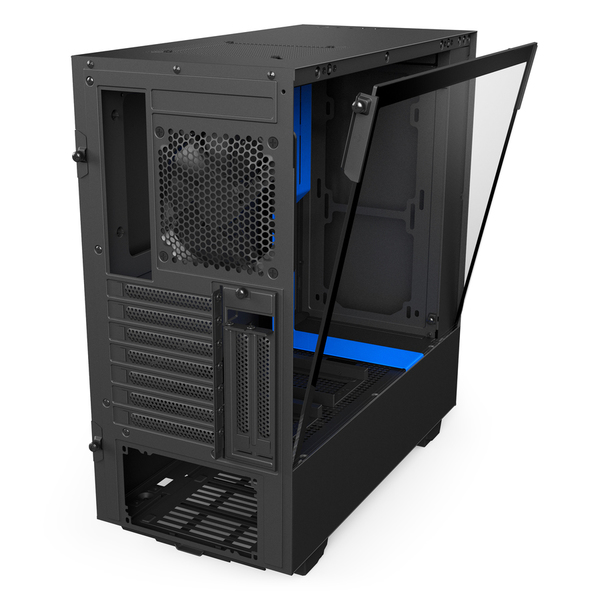 NZXT H500i - Matte Black/Blue