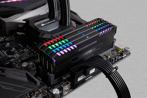 Corsair 16GB (2x8GB) Vengeance RGB, DDR4 3000MHz - Black