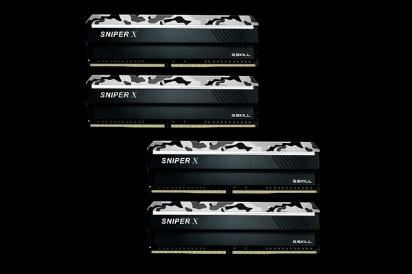 G.SKILL Sniper X 32 GB (4 x 8 GB) DDR4 3000 MHz, CL16 minne, Urban Camo (XMP)