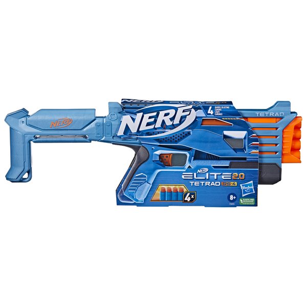 NERF N-Strike Elite 2.0 Tetrad QS-4