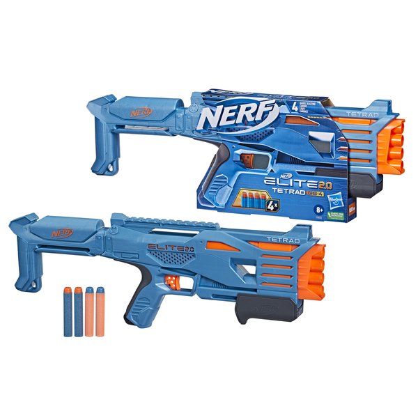 NERF N-Strike Elite 2.0 Tetrad QS-4